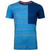 Dámske Merino tričko 185 Rock'n'Wool Short Sleeve Ortovox Sky Blue veľkosti oblečenia S