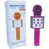 Hračkársky mikrofón W&K JYWK-369-5 ružový