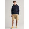 ŠORTKY GANT RELAXED TWILL CARGO SHORTS DARK KHAKI