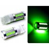 LED žiarovka T25 P27W 3156 12-24V CanBus ZELENÁ USA LAMPA ŠOŠOVKA 33 LED