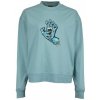 SANTA CRUZ mikina Cabana Hand Crew Turquoise TURQUOISE vel. S