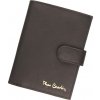 Pierre Cardin TILAK28 331A RFID čierna pánska kožená peňaženka 10 x 13 cm
