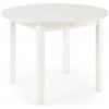 Halmar RINGO stôl biely (102-142x102x76 cm)