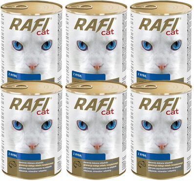 DOLINA NOTECI RAFI Cat Adult Ryby 6 x 415 g