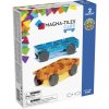 Magnetická stavebnica MAGNA-TILES® Autíčka 2 ks modrá/oranžová