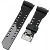 Plastový remienok Ricardo 16mm (pro Casio G-Shock GA-100, GA-110, GD-120, GLS-100), čierny V8