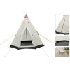 PROGARDEN Stan Teepee pre 3 osoby 250 x 250 x 240 cm
