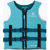 Istiaca vesta pre deti AQUASTIC Youth 50N modrá, vztlak
