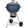 WEBER Gril na drevo a uhlie Master-Touch GBS C-5750, 57 cm, Slate Blue