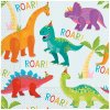 Procos Papierové servítky Dino párty 33x33 cm
