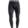 Kompresné unisex legíny GAMEPATCH, COMPRESSION PANTS čierna,biela L