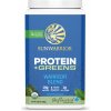 Sunwarrior Protein + Greens Warrior Blend, BIO Neochutený, 750 g