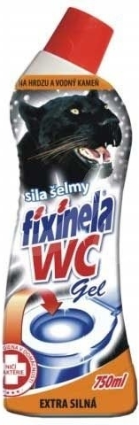 Slovakia product data sample: FIXINELA WC GÉL EXTRA SILNÁ 750 ML