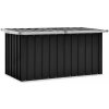 Záhradný úložný box 129x67x65 cm oceľ Dekorhome