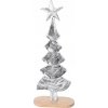 Strieborný vianočný stromček 35 cm