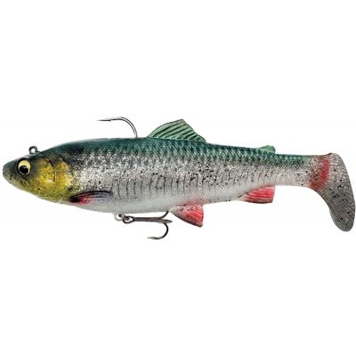 Savage Gear 4D Trout Rattle Shad 17cm 80g Green Silver