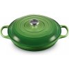 Le Creuset - Liatinový hrniec plytký 30 cm / 3,5 l Bamboo zelený