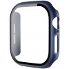 AppleMix Tvrdené sklo + rámček pre Apple Watch 42 mm Series 10 - polnočne modrá