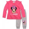 Disney Minnie Tričko s legínami ružová, veľkosť 62