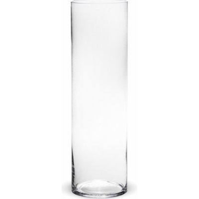 Sklenená váza priehľadná valec 50x14,5x14,5cm Barva: priehľadný, Velikost:  50x14,5x14,5 od 21,99 € - Heureka.sk