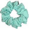 Gumička Scrunchie bavlnená luxusná Classic svetlo modrá