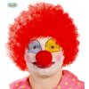 Parochňa AFRO červená klaun