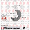ZIMMERMANN Brzdový bubon ZIMMERMANN 600.1963.20