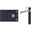 Alveus SET A448 Twilight 05 SETA448 - Drez Granitový Formic 30 - 760x500mm, vanička 350x420x200mm + bateria Zina