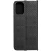 Puzdro / obal pre Xiaomi Redmi Note 10 / 10S čierny - kniha Forcell LUNA Carbon