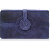 Paolo Peruzzi peňaženka z pravej kože modrá - dámska