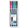 Permanentný popisovač, sada, OHP, 1 mm, STAEDTLER 