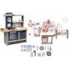 Set kuchynka elektronická s nastaviteľnou výškou Tefal Evolutive a domček pre bábiku Smoby trojkrídlový s nočnou lampičkou