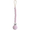 Mushie klip na cumlík Hera Soft Lilac