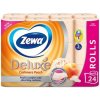 Zewa Deluxe Aquatube Cashmere Peach 24 ks