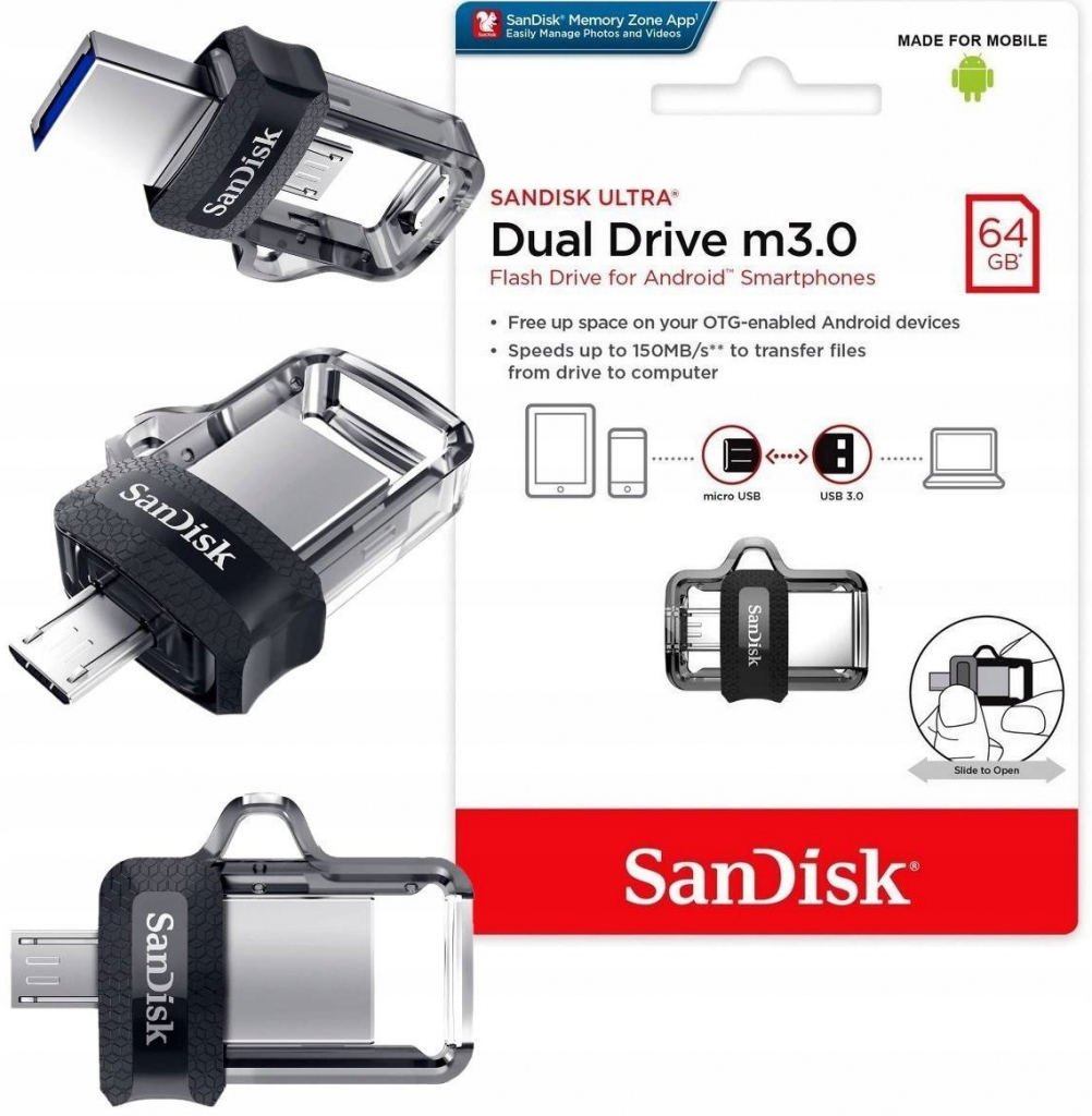 SanDisk Ultra Dual 64GB SDDD3-064G-G46