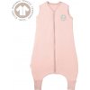 NATULINO Extra tenký letný spací vak s nohavicami, veľkosť L (18/24m+), NATURALS PINK