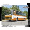 RETRO-AUTA BUS č.21 Karosa C 734.00 1981 1997 40 dielov
