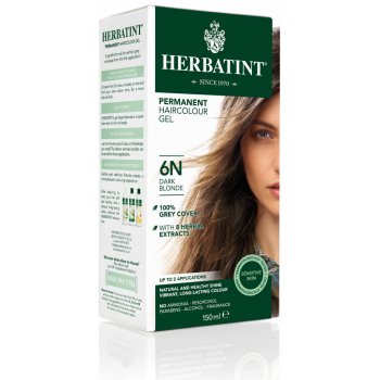 Herbatint permanentná farba na vlasy tmavá blond 6N 150 ml