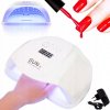 LAMPA NA NECHTY HYBRID GÉLOVÁ MANIKÚRA UV LED LCD Double power Veľký výkon 54 W