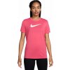 Dámske tričko Nike, DRI-FIT ružová,biela XS