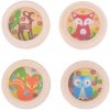 Bigjigs Toys hra minilabyrint zvieratká 1ks Veverička