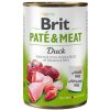 BRIT Pate&Meat Duck 400 g paštéta s kačacím mäsom