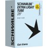 SCHWALBE SV17 EXTRA LIGHT DUŠA 28x1.10-1.75 VENTIL PRESTA 60MM 28/44-622