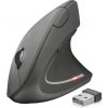 TRUST Verto/Vertikální/Optická/Pro praváky/1 600 DPI/Bezdrátová USB/Černá 22879