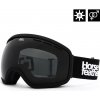 Horsefeathers KNOX BLACK/SMOKE pánske okuliare na snowboard