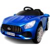 Detské elektrické autíčko Megacar BM3 s diaľkovým ovládaním, rádio USB, 2x30W, 6V 7Ah, modré lakované