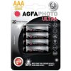 AgfaPhoto Ultra alkalická batéria LR03/AAA, blister 4ks