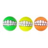 Nobleza Mäkká pískacia lopta Teeth 7,5 cm žltá