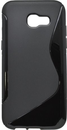 Gumený obal S-line Samsung Galaxy A5 2017, čierny