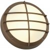 SLV Schrack Technik LI229087 BULAN GRID, Vonkajšie stropné/nástenné svietidlo